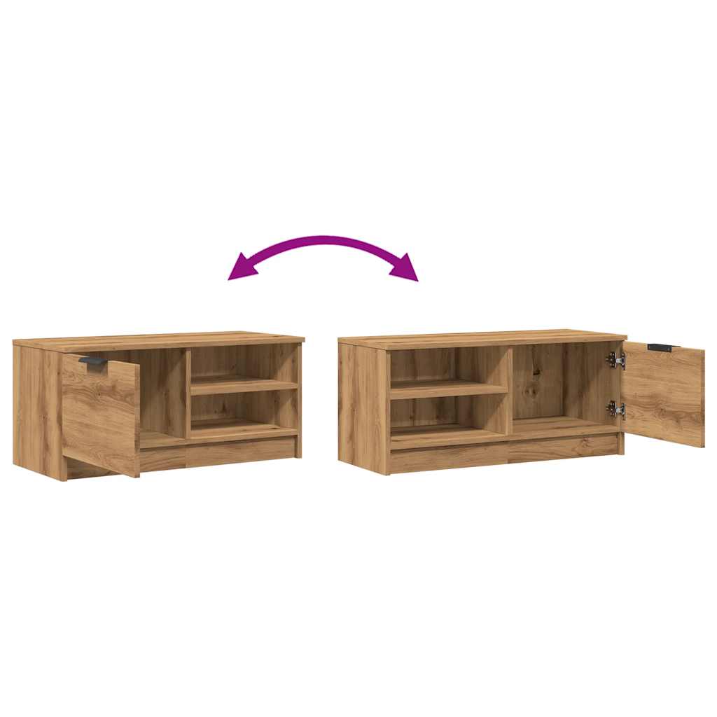 TV-Schrank Artisan-Eiche 80x35x36,5 cm Holzwerkstoff