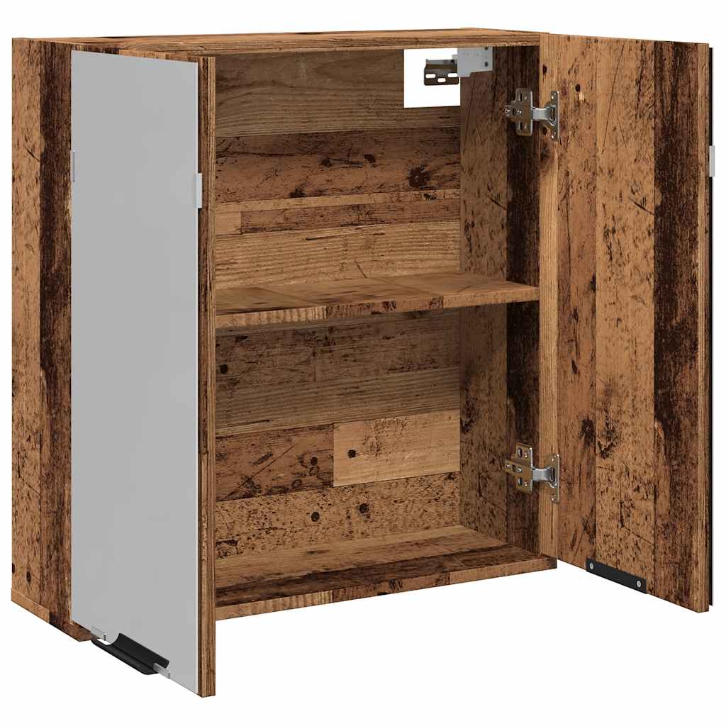 Bad-Spiegelschrank Altholz-Optik 64x20x66,5 cm Holzwerkstoff