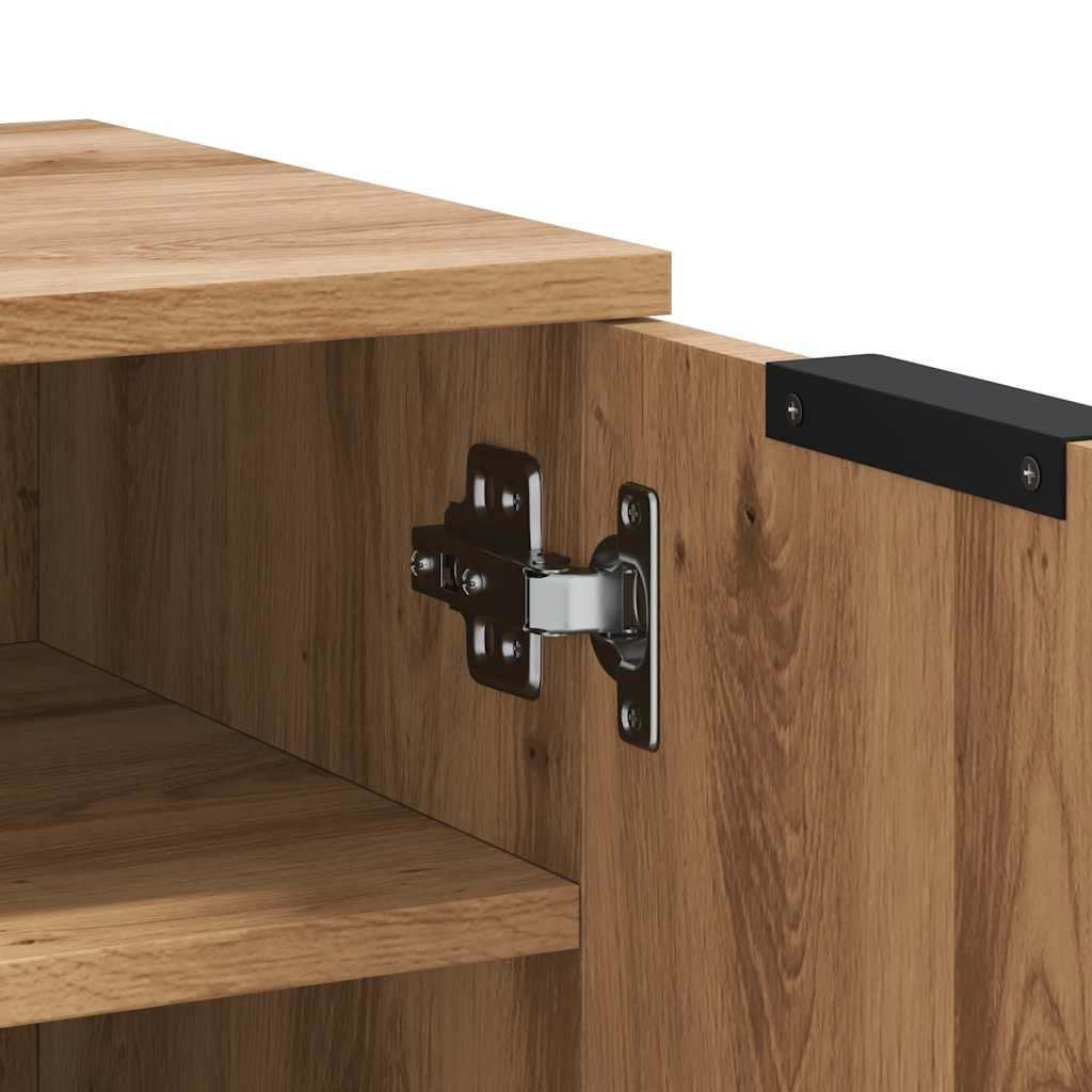 Schuhschrank Artisan-Eiche 29,5x35x70 cm Holzwerkstoff