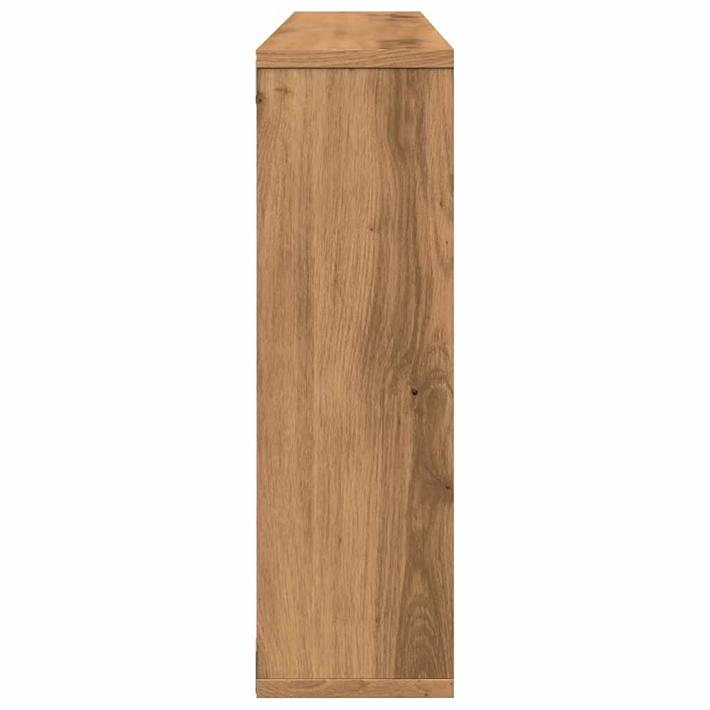 Wall shelf Artisan oak 85x16x52.5 cm wood material