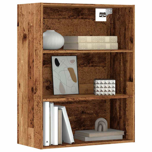 Wall shelf in old wood look 69.5x32.5x90 cm