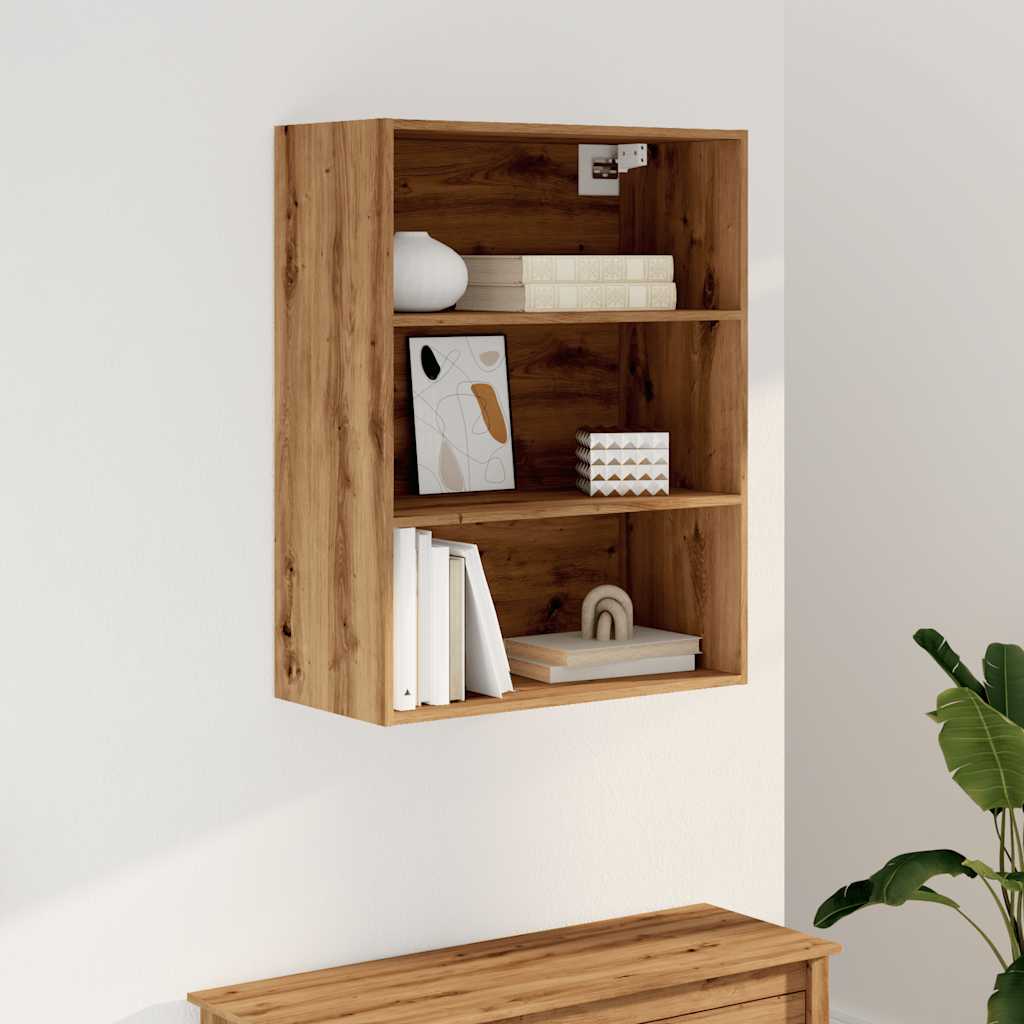 Wall shelf Artisan oak 69.5x32.5x90 cm