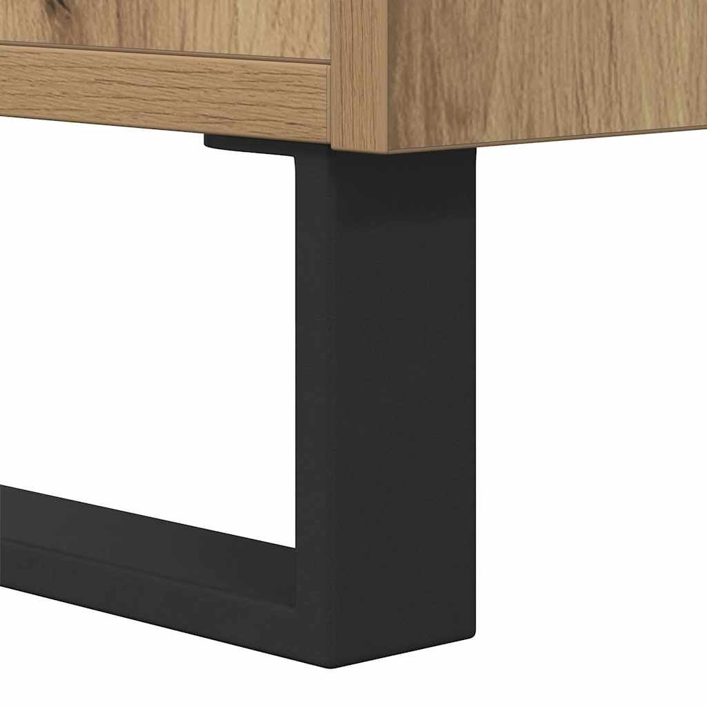Couchtisch Artisan-Eiche 90x50x36,5 cm Holzwerkstoff