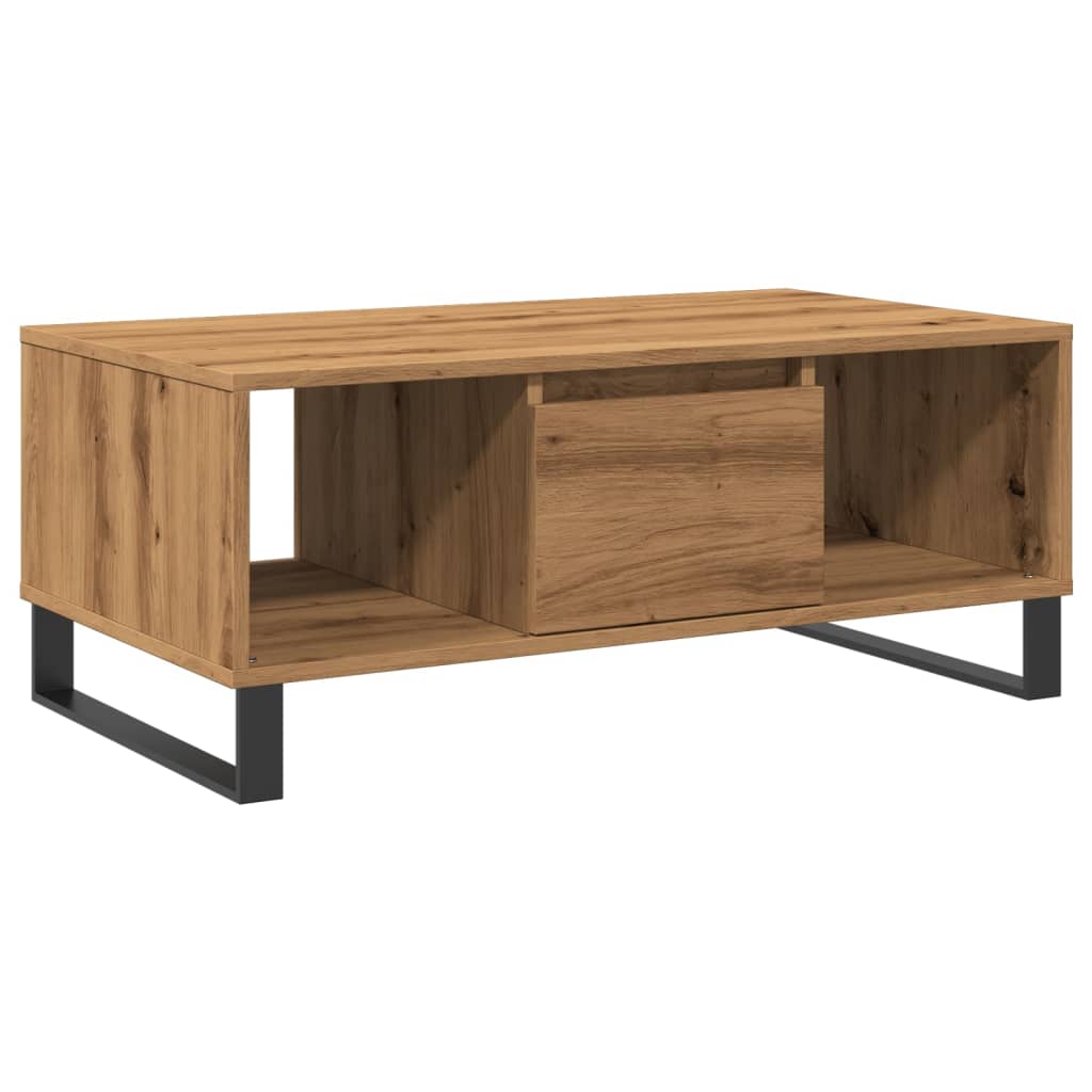 Couchtisch Artisan-Eiche 90x50x36,5 cm Holzwerkstoff