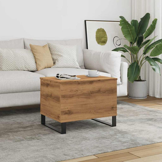 Coffee table Artisan oak 60x44.5x45 cm wood material