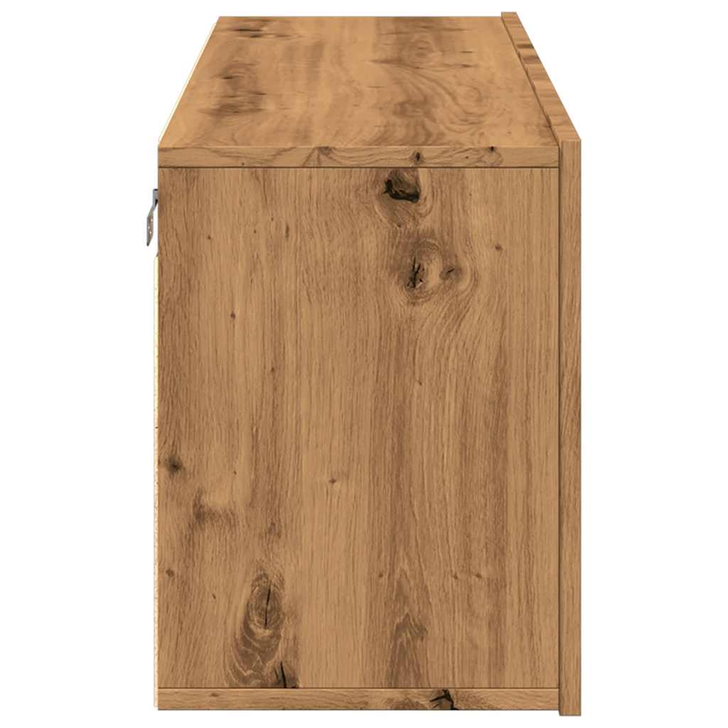 TV-Wandschrank Artisan-Eiche 100x30x41 cm