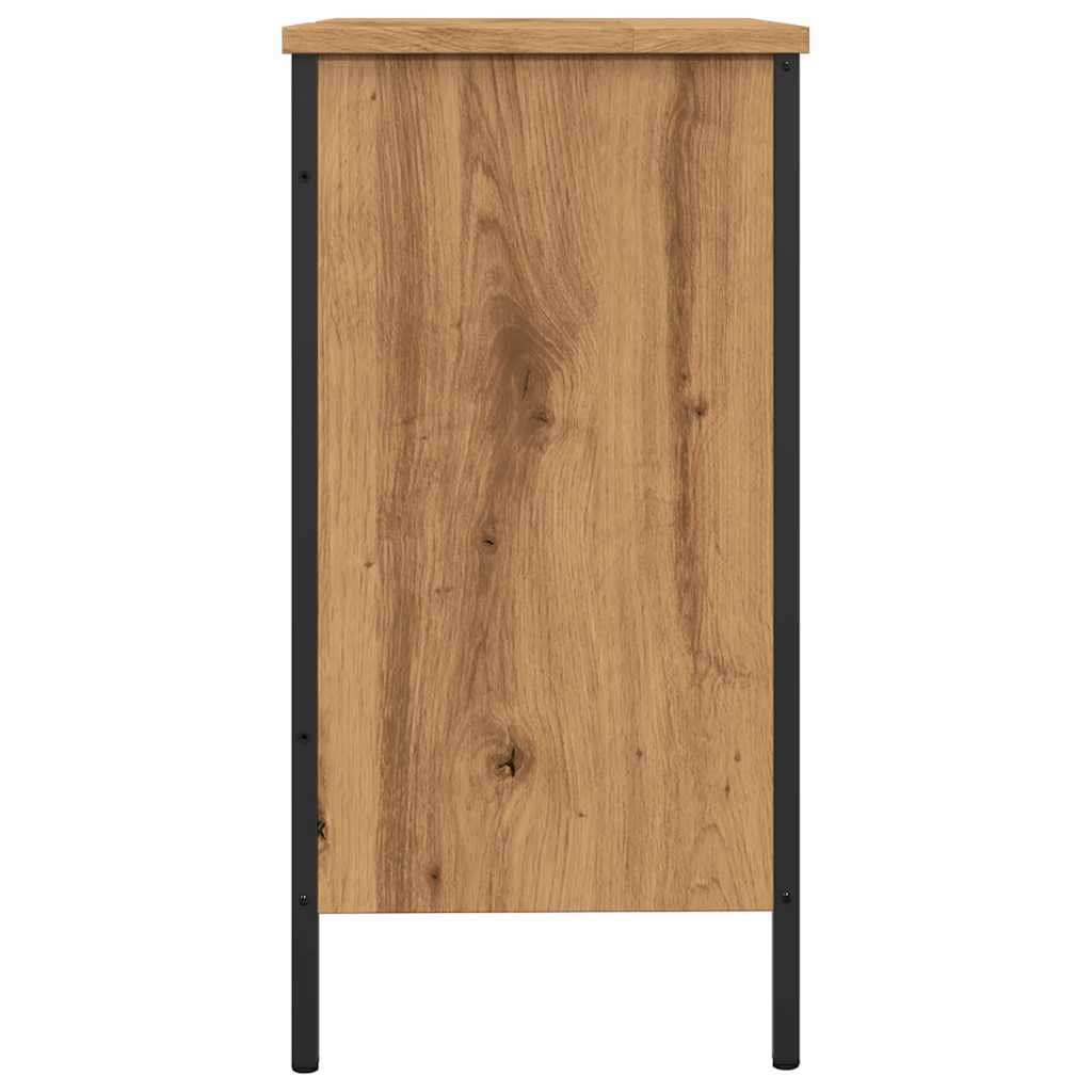 Waschbeckenunterschrank Artisan-Eiche 60x30x60 cm Holzwerkstoff