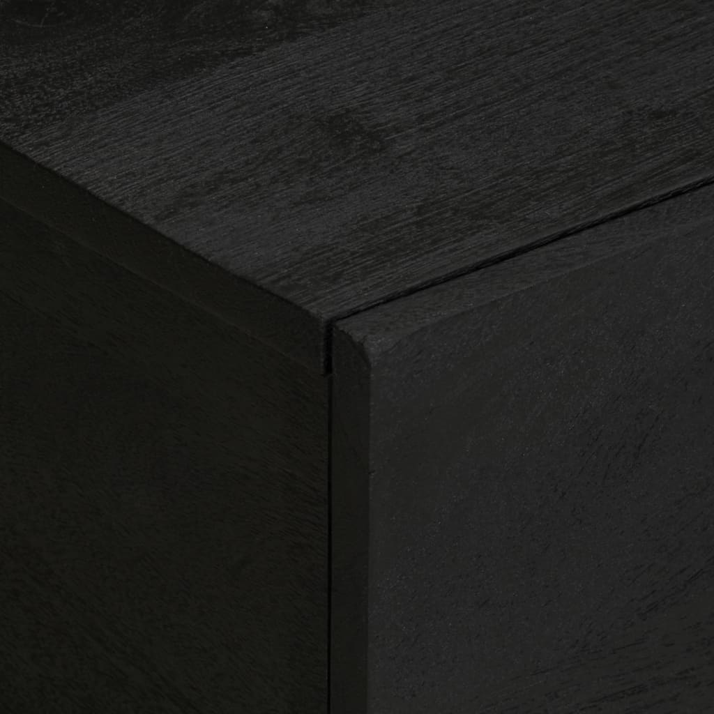 Coffee Table Black 100x54x40 cm Wood Material