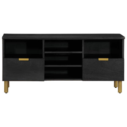 TV-Schrank Schwarz 100x33x46 cm Holzwerkstoff