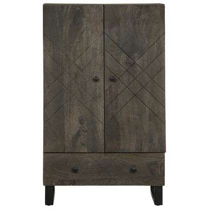 Highboard 60x33x100 cm Massivholz Mango