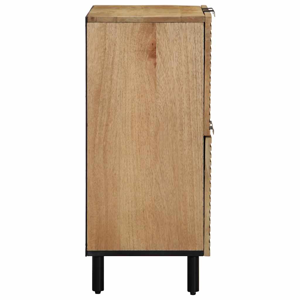 Sideboard Braun 60x33x75 cm Massivholz Mango
