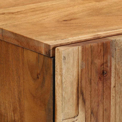 Highboard Natural 60 x 33 x 100 cm Massivholz Akazie