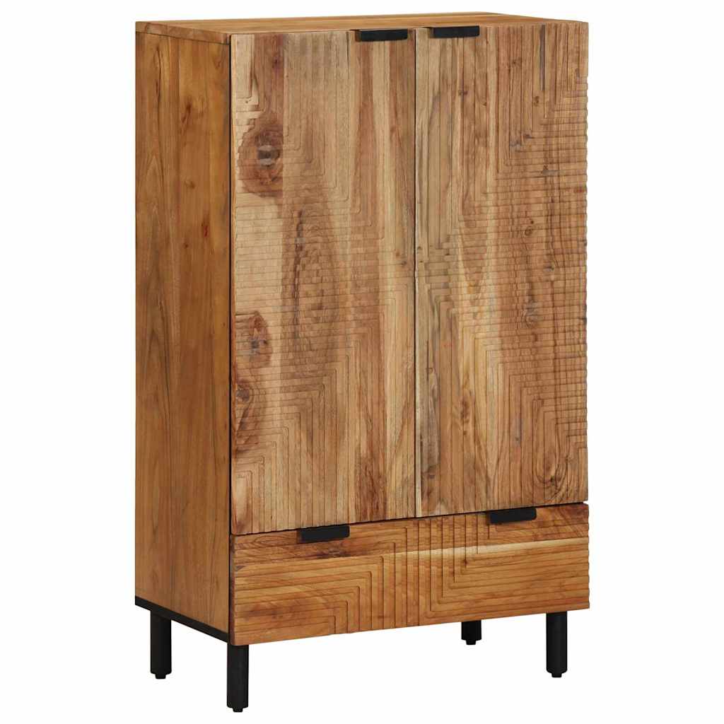 Highboard Natural 60 x 33 x 100 cm Massivholz Akazie