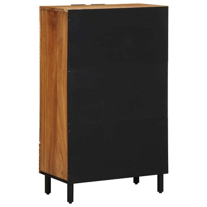 Highboard Natural 60 x 33 x 100 cm Massivholz Akazie