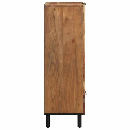 Highboard Natural 60 x 33 x 100 cm Massivholz Akazie