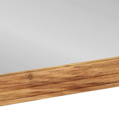 Badezimmer Spiegel Wandmontiert Braun 70 x 50 x 2.5 cm