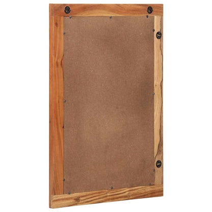 Badezimmer Spiegel Wandmontiert Braun 70 x 50 x 2.5 cm