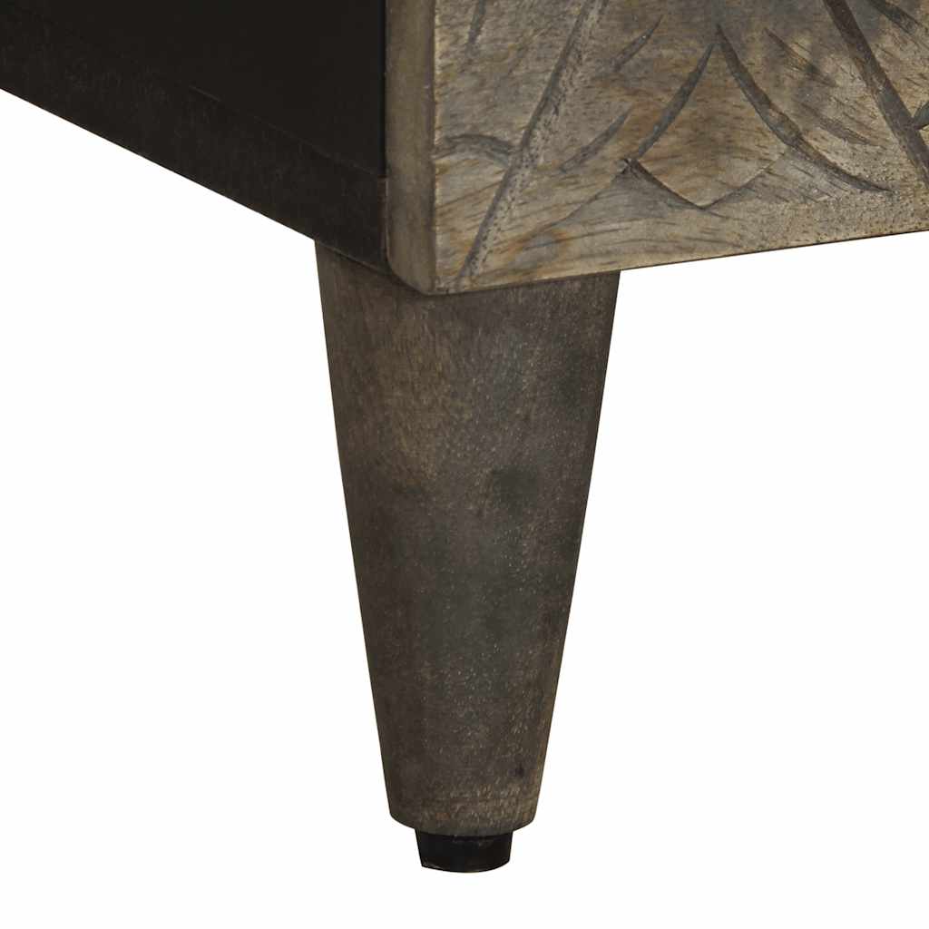 Sideboard 80x33x75 cm Massivholz Mango