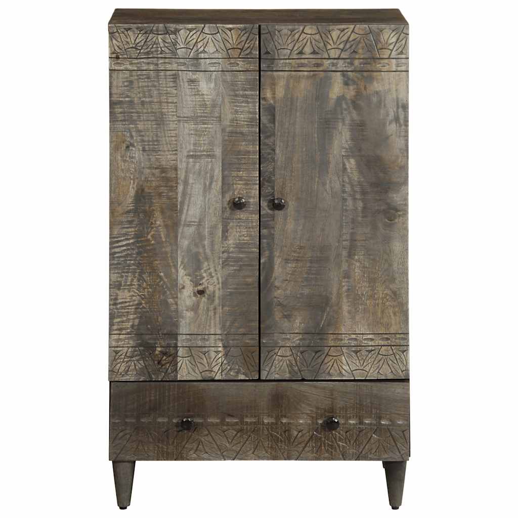 Highboard 60x33x100 cm Massivholz Mango