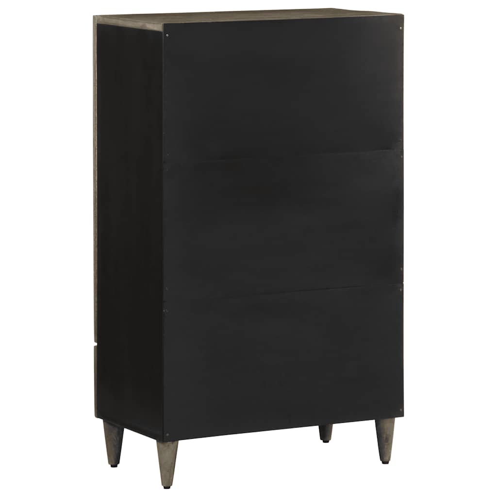 Highboard 60x33x100 cm Massivholz Mango