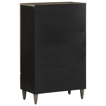 Highboard 60x33x100 cm Massivholz Mango