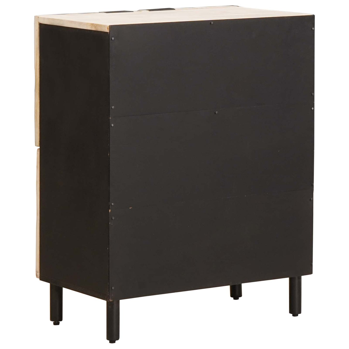 Sideboard mit Tür Weiße gewaschene Oberfläche 60 x 33 x 75 cm