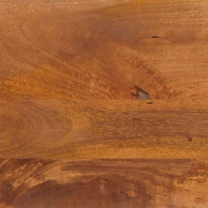 TV-Schränk mit Tür Akazienbraune Oberfläche 105 x 33 x 46 cm