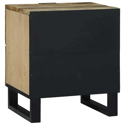 Nachttisch Natur 40 x 33 x 46 cm Holzwerkstoff