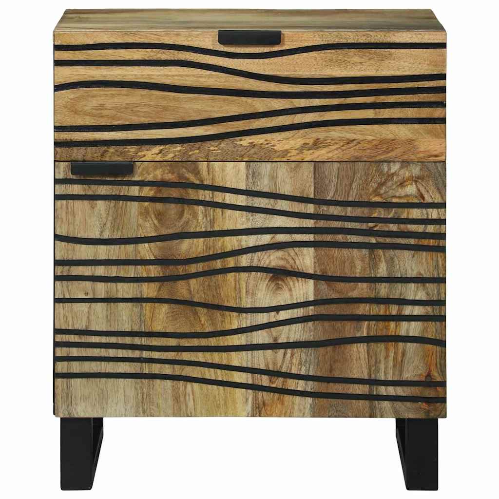Nachttisch Natur 50 x 33 x 60 cm Holzwerkstoff
