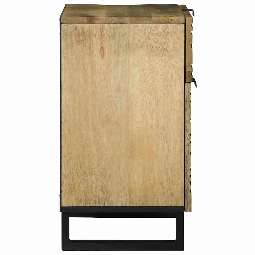 Nachttisch Natur 50 x 33 x 60 cm Holzwerkstoff
