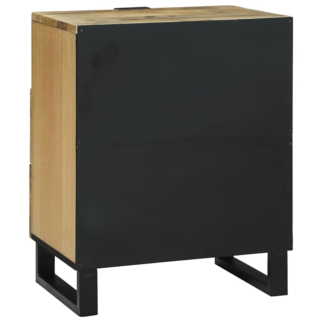 Nachttisch Natur 50 x 33 x 62 cm Holzwerkstoff
