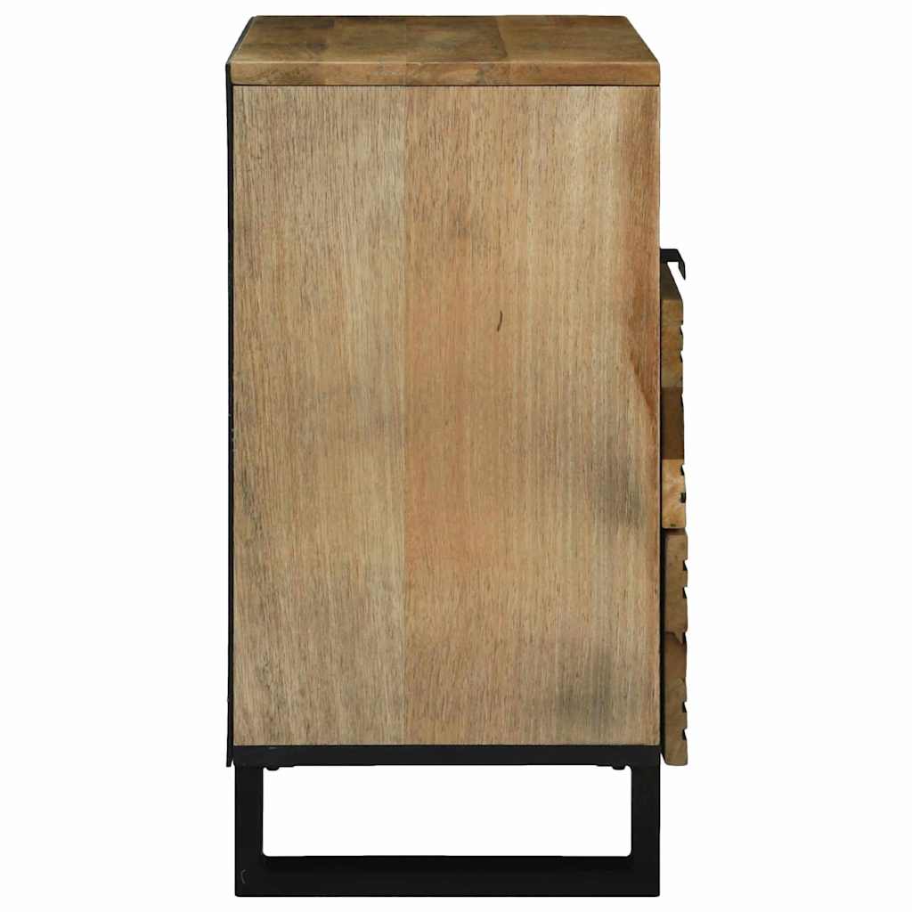 Nachttisch Natur 50 x 33 x 62 cm Holzwerkstoff