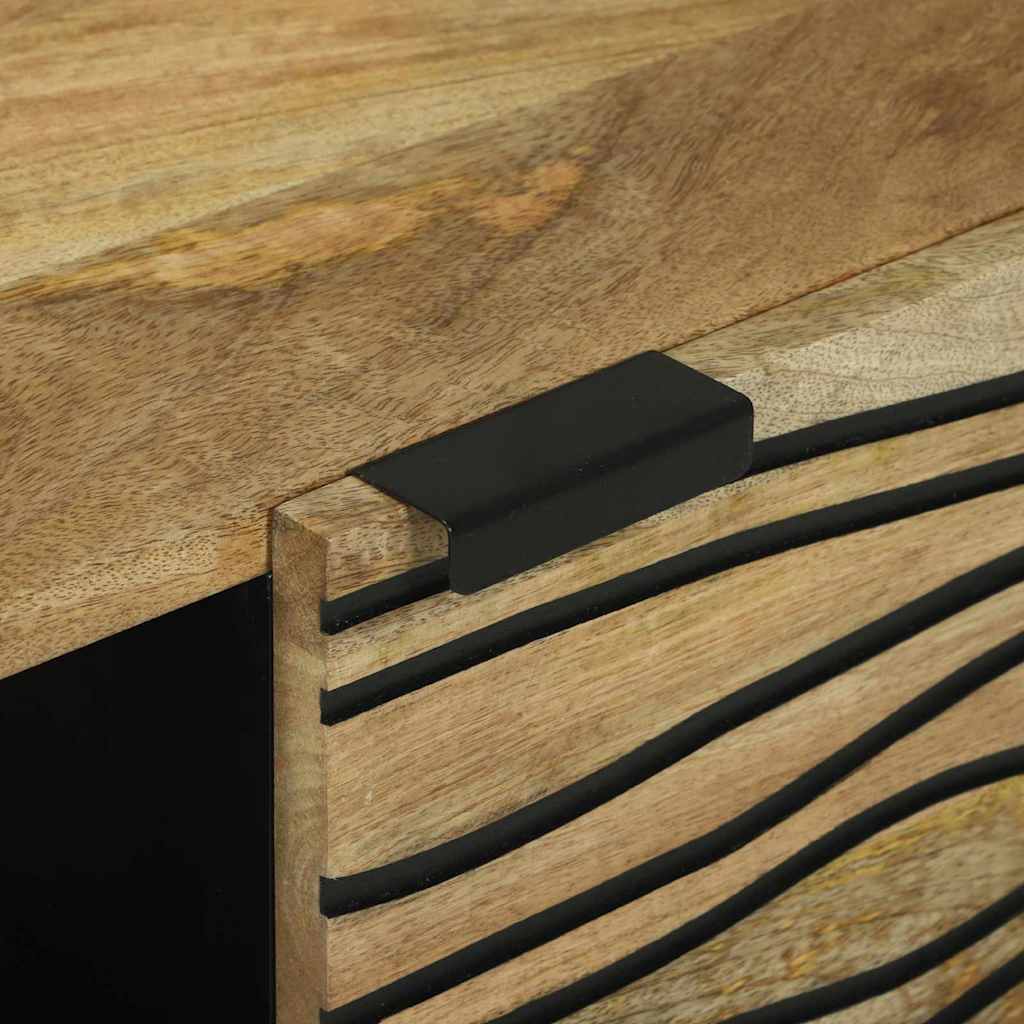 Table basse 100x54x40 cm en bois de manguier massif