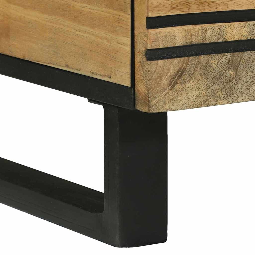 Table basse 100x54x40 cm en bois de manguier massif