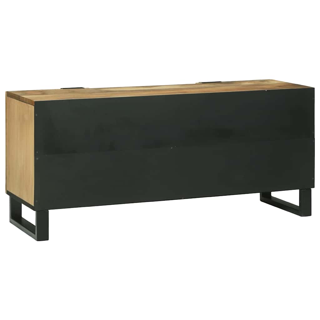 TV-Schrank Braun 105 x 33 x 46 cm massives Mangoholz
