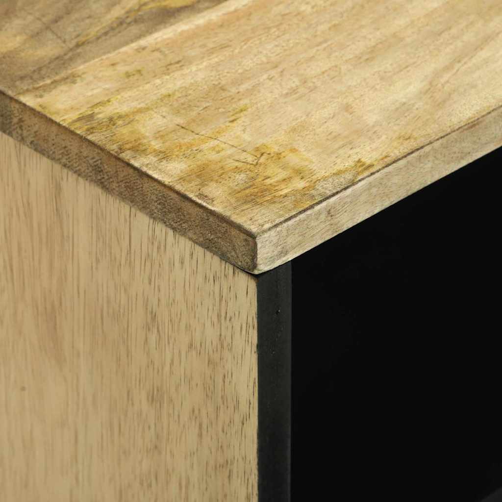 TV-Schrank Braun 80 x 33 x 46 cm massives Mangoholz