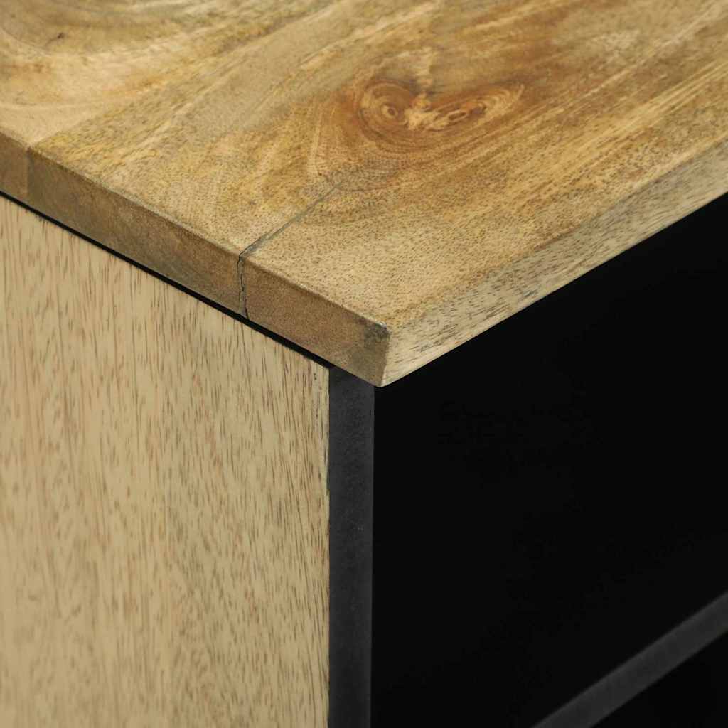 TV-Schrank Braun 105 x 33 x 46 cm massives Mangoholz