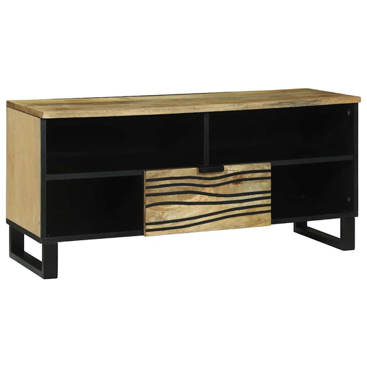TV-Schrank Braun 105 x 33 x 46 cm massives Mangoholz