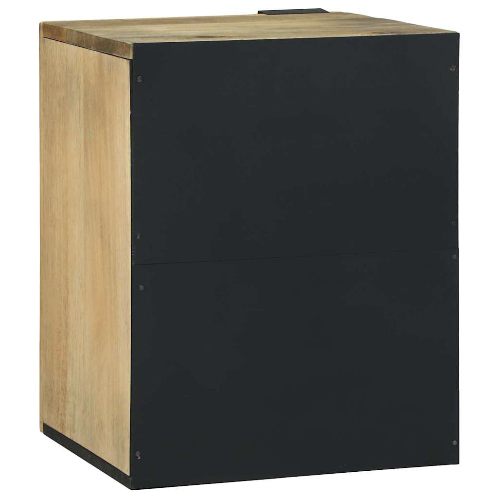 Waschbeckenunterschrank Braun, Schwarz 38 x 33,5 x 48 cm