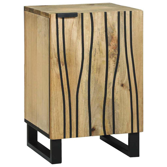 Badezimmer Schrank mit Regal Braun, Schwarz 38 x 33.5 x 58 cm
