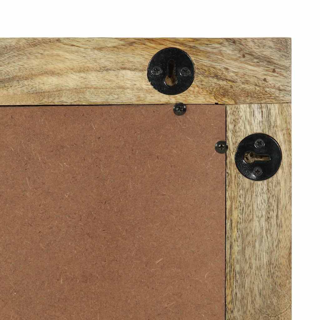 Badezimmer Spiegel Rechtwinklig Natur 50 x 2,5 x 70 cm