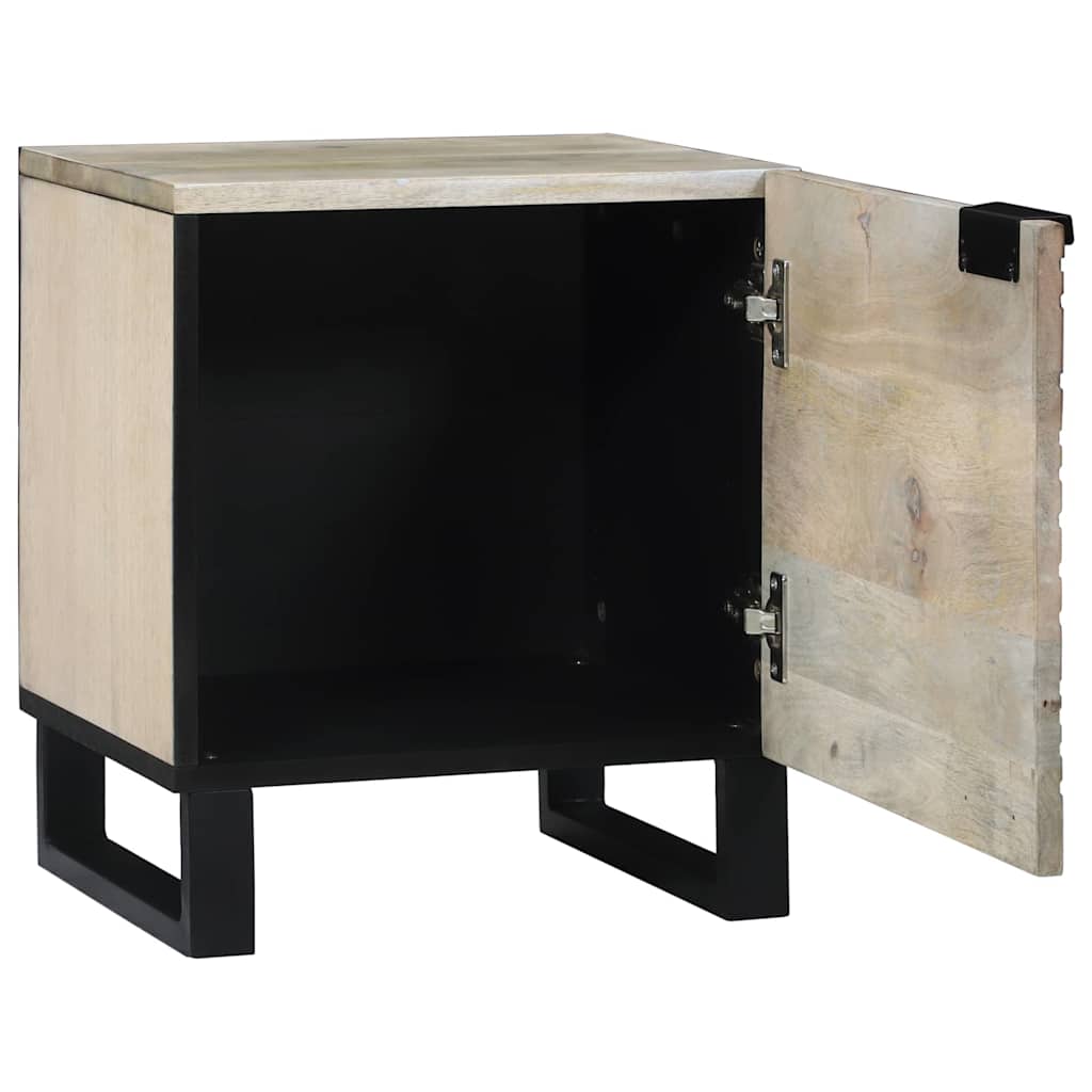 Nachttisch 2 stk. Weiß 40 x 33 x 46 cm Holzwerkstoff