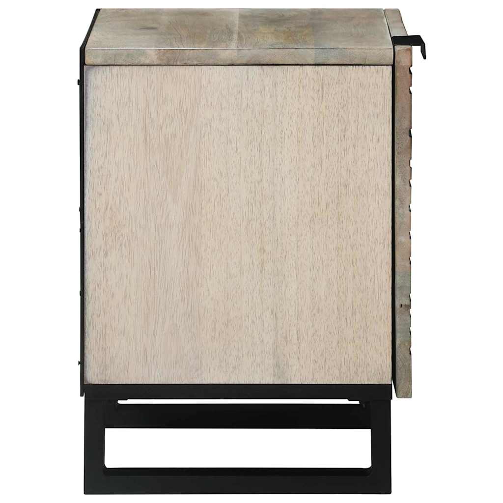 Nachttisch 2 stk. Weiß 40 x 33 x 46 cm Holzwerkstoff