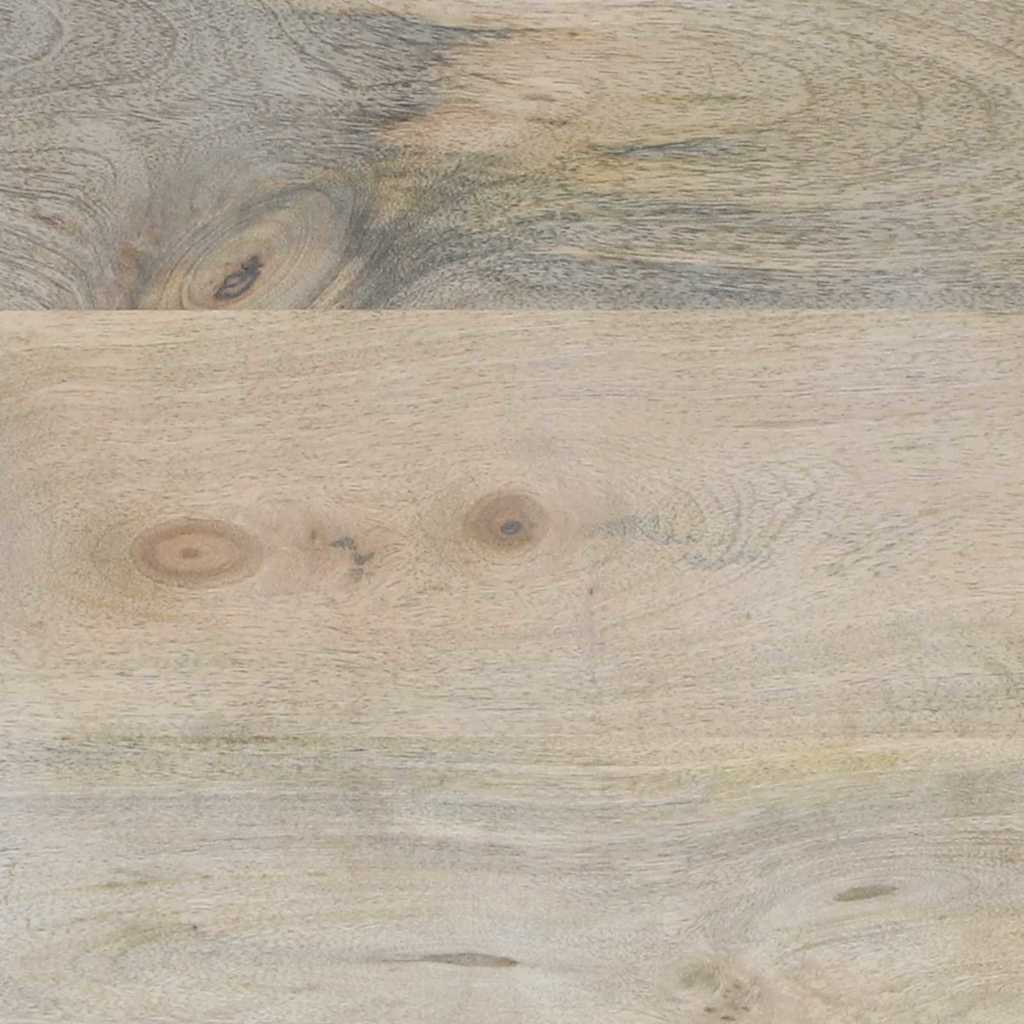 TV-Schränk Weiß 70 x 33 x 46 cm massives Mangoholz