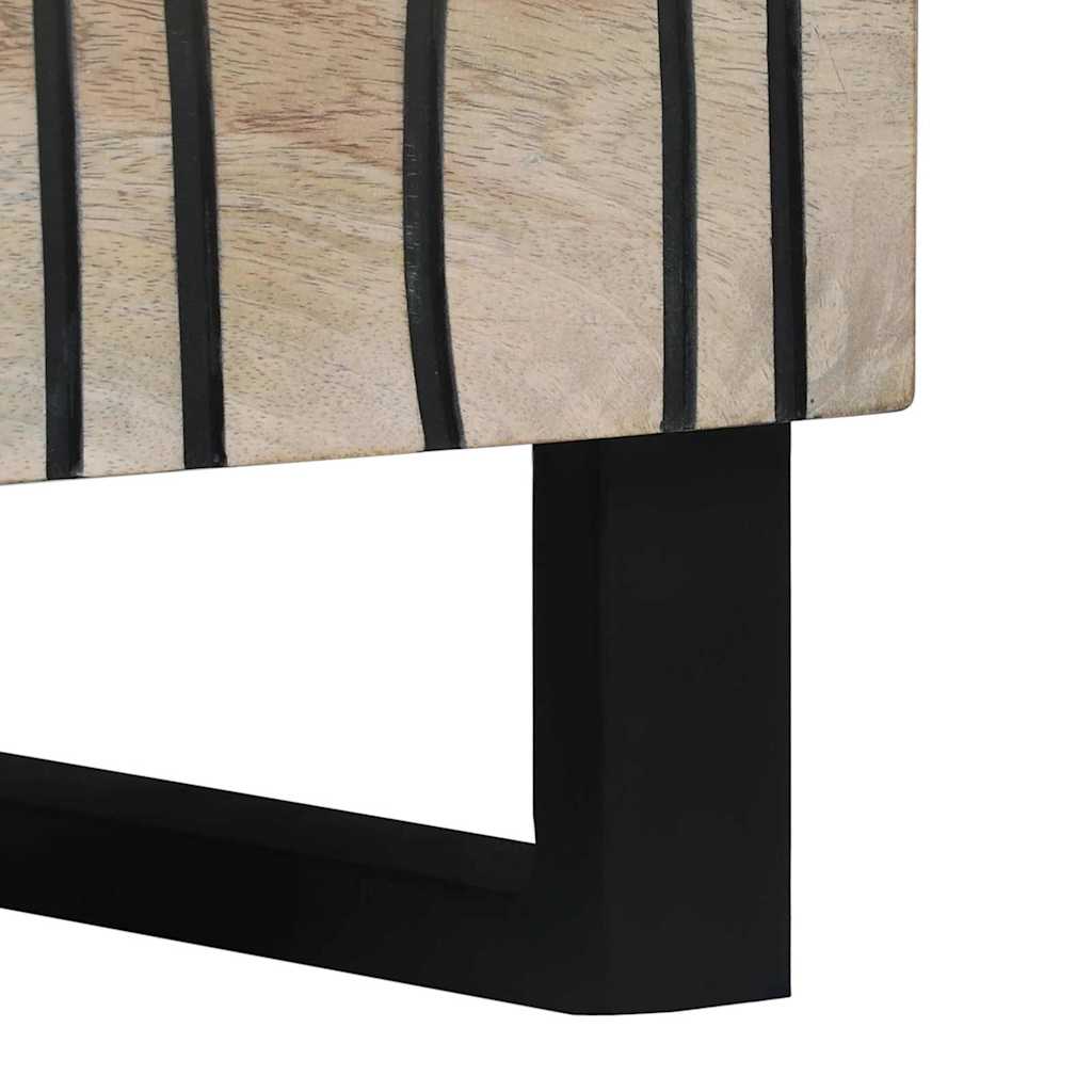 Nachttisch Weiß 50 x 33 x 60 cm Holzwerkstoff