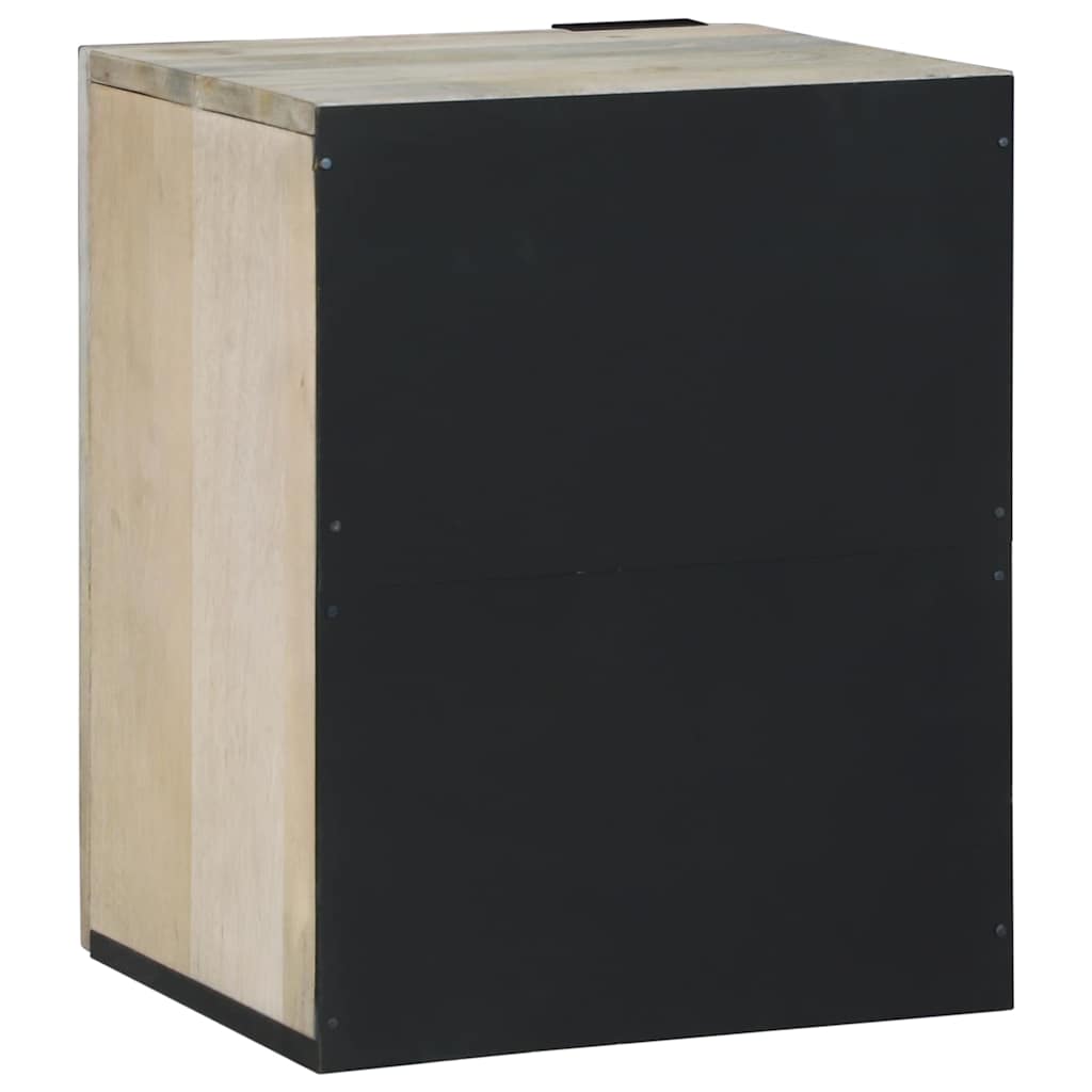 Spülenschrank Braun und Schwarz 38 x 33,5 x 48 cm Holzwerkstoff