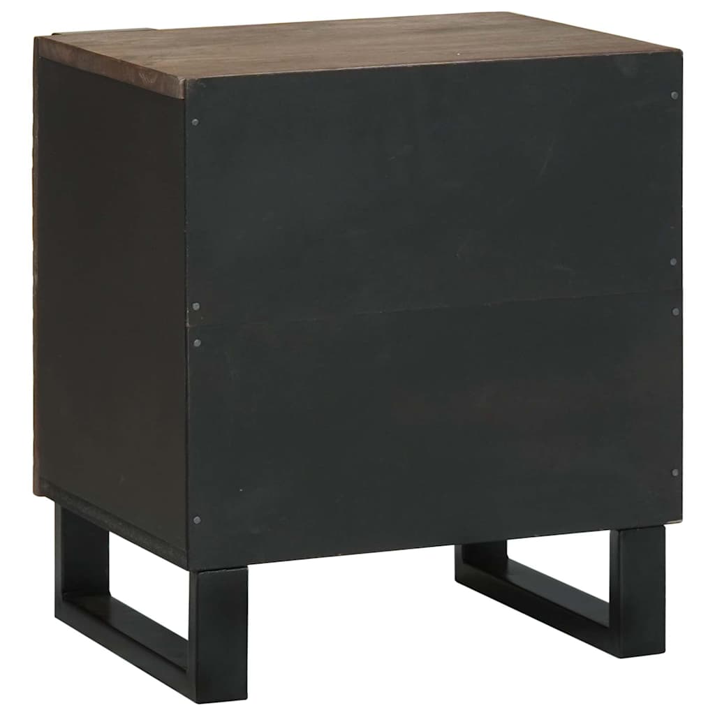 Nachttisch Walnuss 40 x 33 x 46 cm Holzwerkstoff