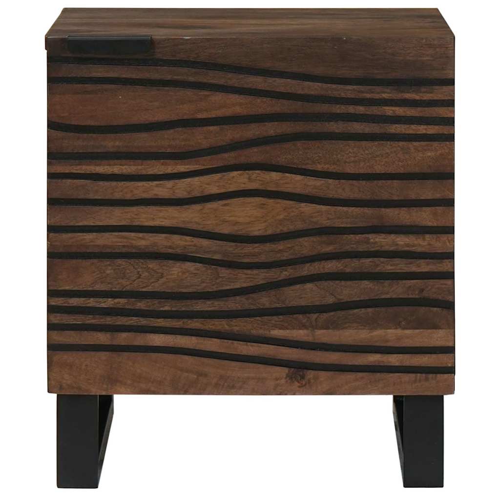 Nachttisch Walnuss 40 x 33 x 46 cm Holzwerkstoff