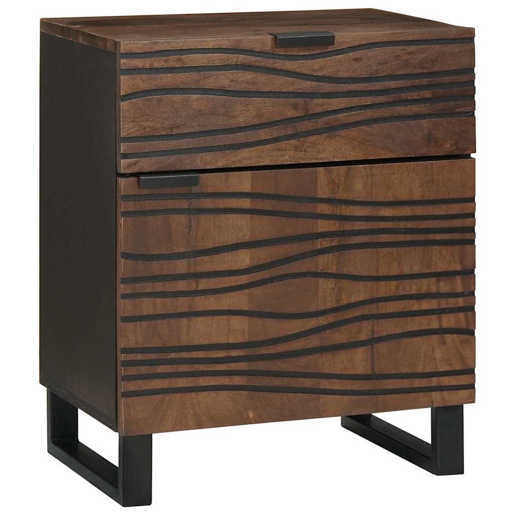 Nachttisch Walnuss 50 x 33 x 60 cm Holzwerkstoff