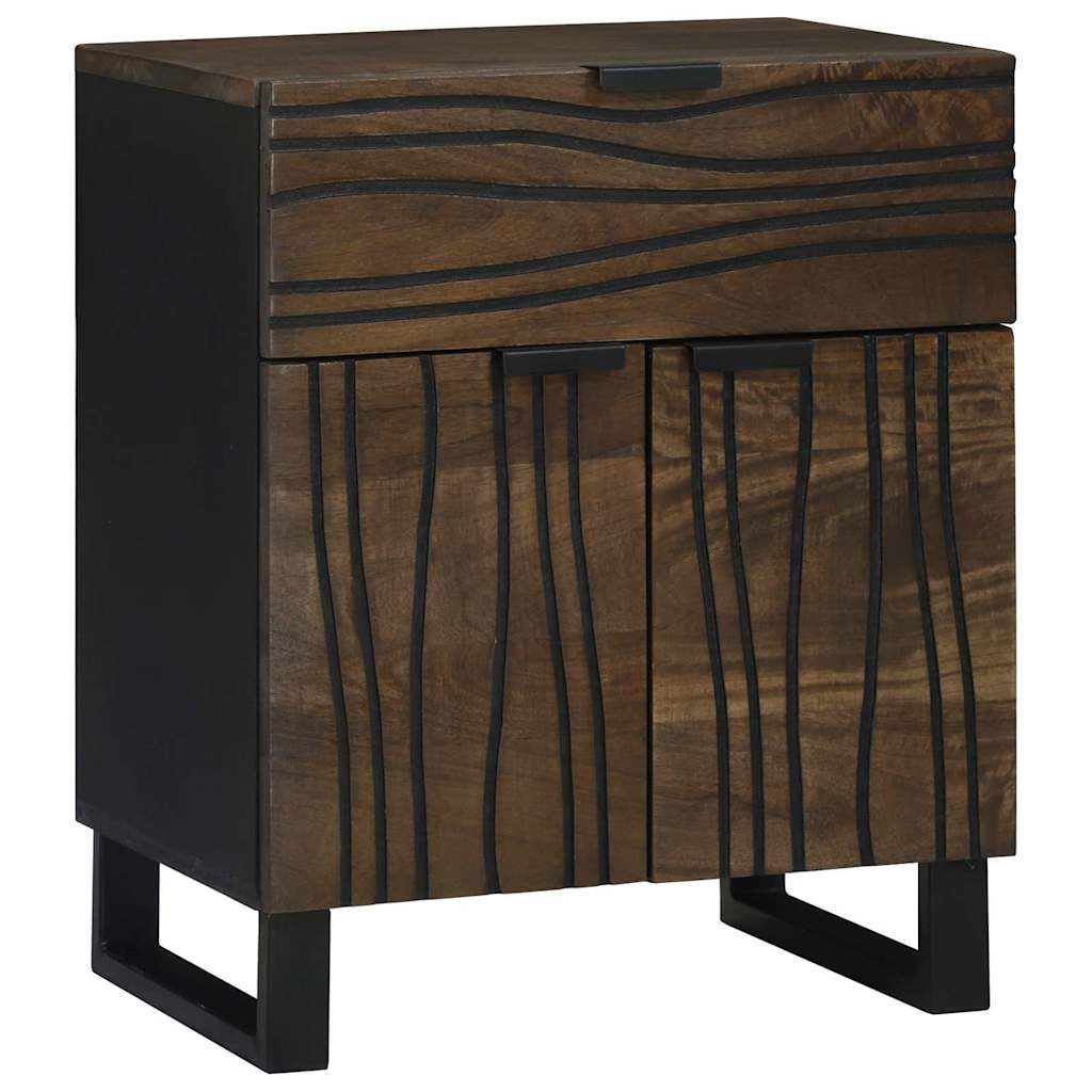 Nachttisch Walnuss 50 x 33 x 60 cm Holzwerkstoff